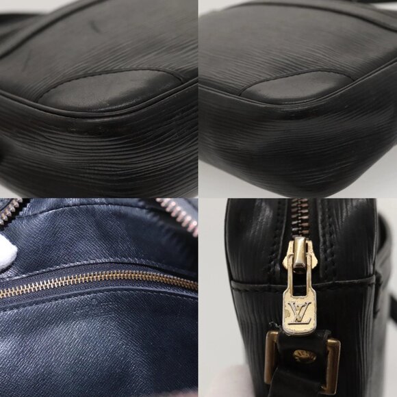LOUIS VUITTON Epi Trocadero 23 Shoulder Bag Black M52302 LV Auth KD423 - Picture 12 of 14